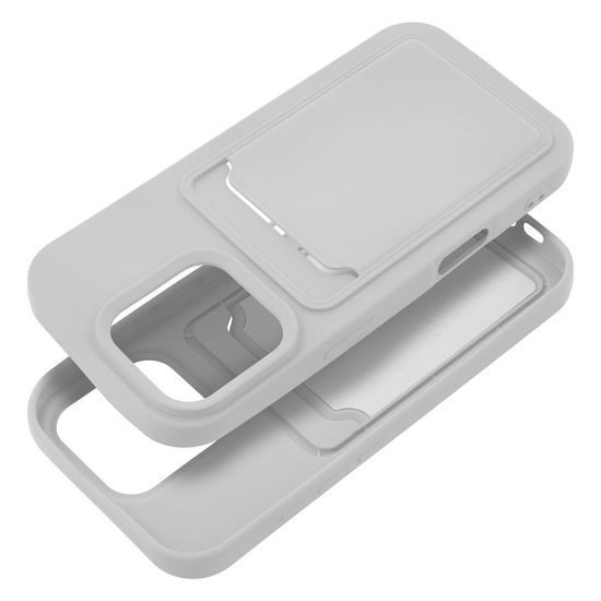 Obal / kryt na Apple iPhone 16 Pro bílý - Card Case