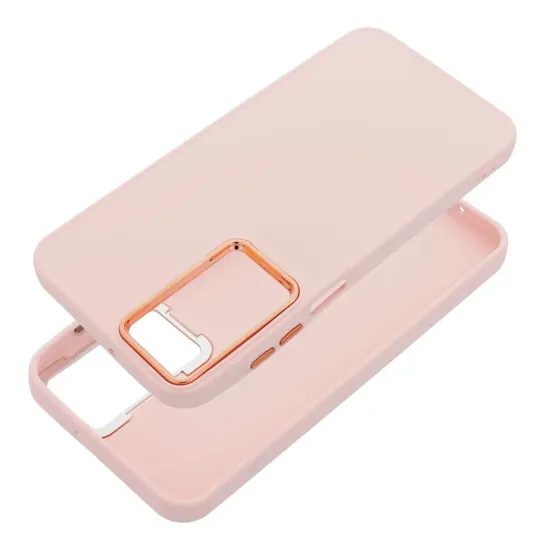 Obal / Kryt na Samsung Galaxy A27 5G růžový - Frame