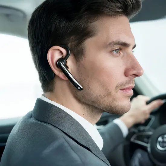 Bezdrátový mono headset (ENC, Multipoint, BT 6.0 + EDR, 90mah) FORCELL Orion Slim černý
