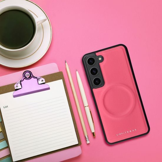 Obal / kryt na Samsung Galaxy A14 růžový - Roar Mag Morning Case