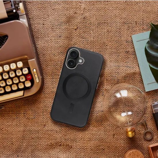 Obal / kryt na Apple iPhone 11 černý - Gentleman Mag Cover Case