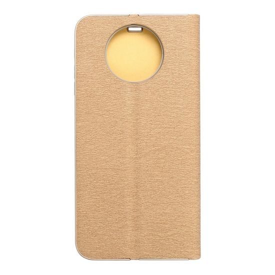 Puzdro / obal pre Xiaomi Redmi Note 9T 5G zlaté - kniha Luna Book