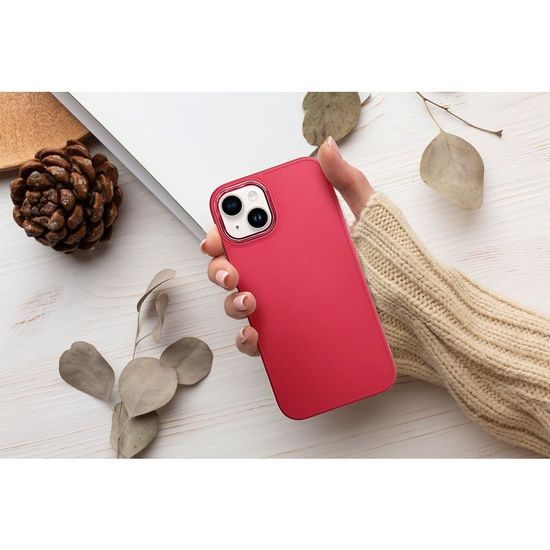 Obal / kryt na Xiaomi Redmi Note 12S červený - Frame case