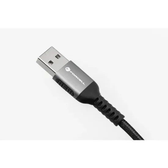Kabel USB A / USB C QC4.0 3A 66W Cafule 0,25 m černý - Forcell F-Energy