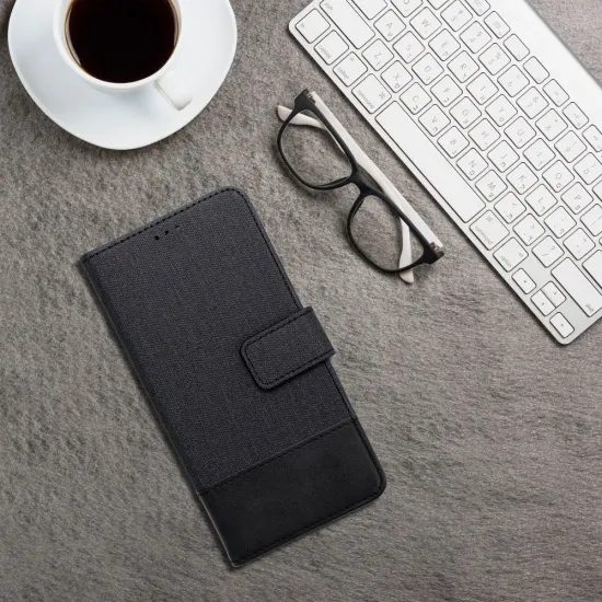 Pouzdro / obal na Huawei P30 lite černé - knížkové GOMMA