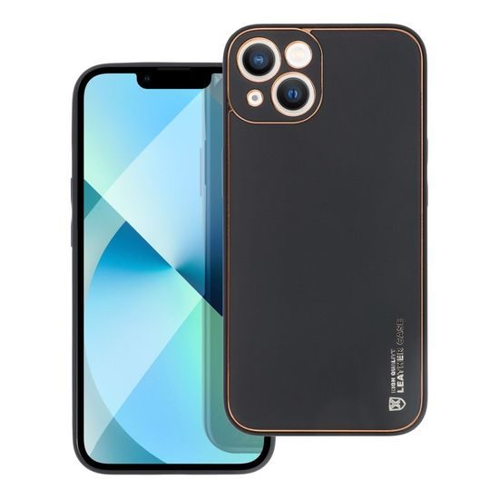 Obal / kryt na Apple iPhone 13 MINI, černý - Forcell Leather