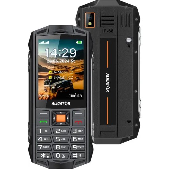 ALIGATOR R45 eXtremo černo-oranžový