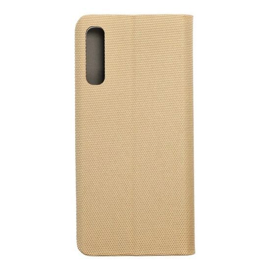 Puzdro / obal pre Samsung Galaxy A50 zlatý - kniha Sensitive book