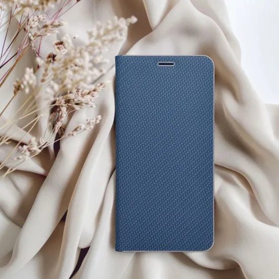 Pouzdro / obal na Samsung Galaxy A56 5G modrý - Luna Carbon