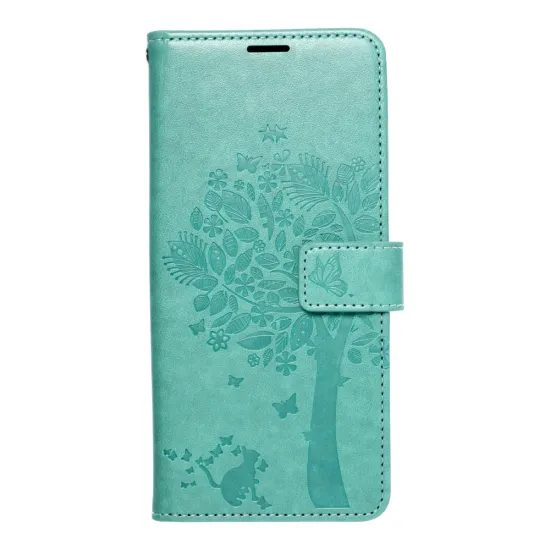 Pouzdro / obal na Samsung Galaxy A37 5G zelený strom - knížkové MEZZO Book