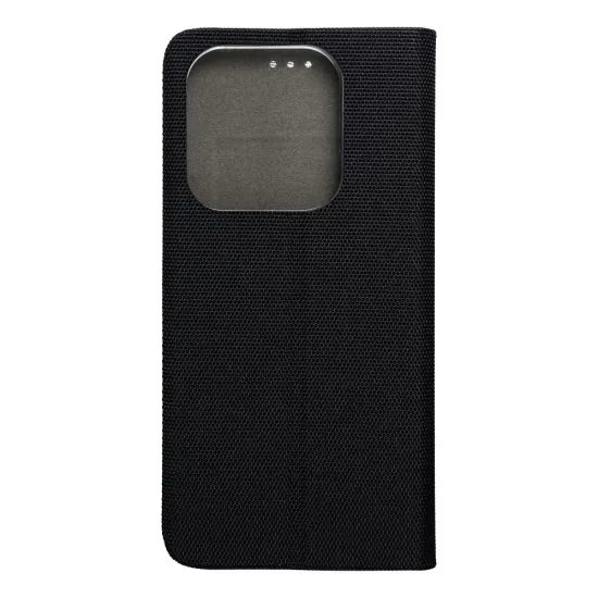 Pouzdro / obal na Xiaomi Redmi Note 14 černé - knížkové SENSITIVE