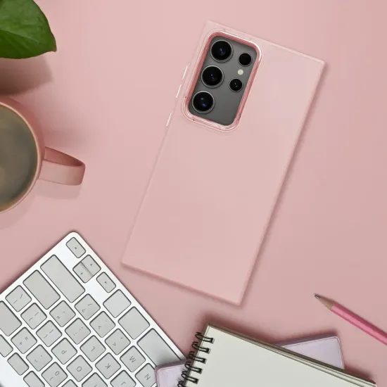 Obal / kryt na Xiaomi Redmi Note 14 PRO 4G powder růžový - FRAME