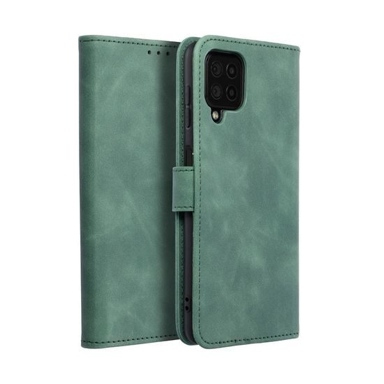 Pouzdro / obal na Samsung Galaxy A22 LTE (4G) zelené - knížkové Forcell Tender