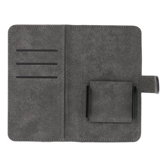 Pouzdro / obal univerzální velikost M (6''), knížkové černé - Univerzal Holster COMMON