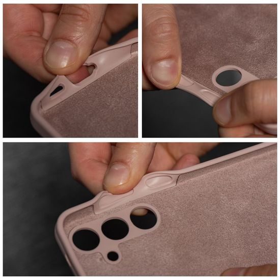 Obal / kryt na Samsung Galaxy A54 5G růžový - Silicone 2mm