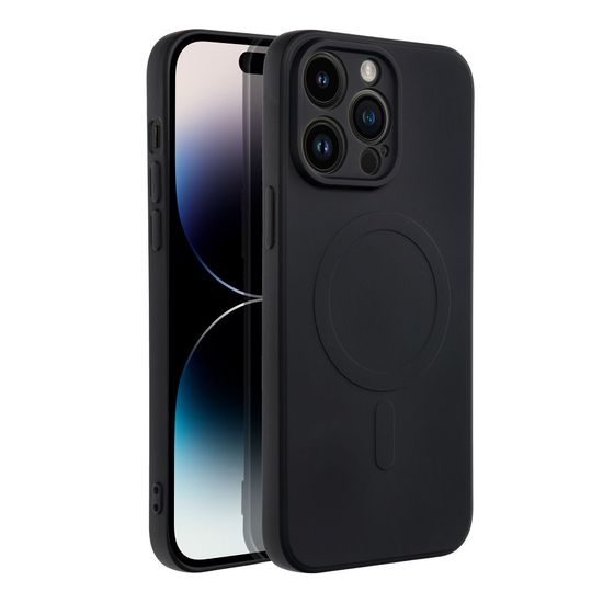 Obal / kryt na Apple iPhone 14 PRO MAX čierne - Mag Cover