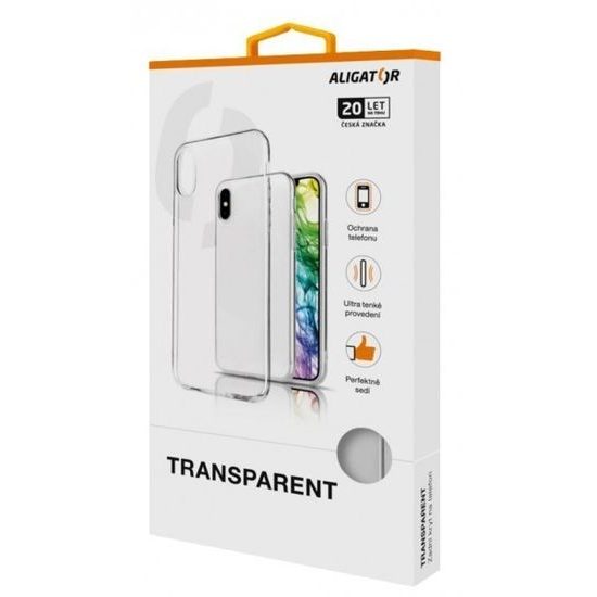 Obal / kryt na Xiaomi POCO X3 Pro průhledný - Aligátor