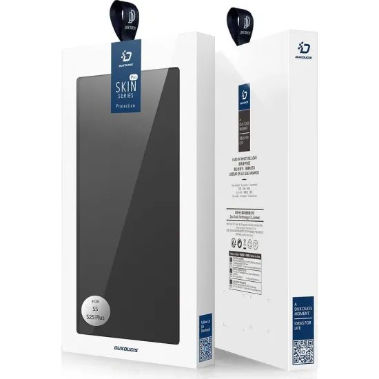 Pouzdro / obal na Samsung Galaxy S25 Plus černé - knížkové DUX DUCIS