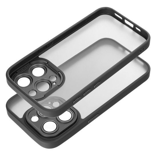 Obal / kryt na Apple iPhone 12 černý - VARIETE