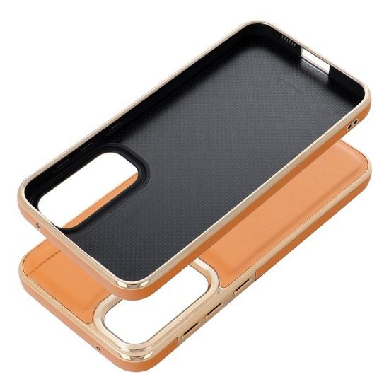 Obal / kryt na Samsung Galaxy S23 FE hnědý - MILANO