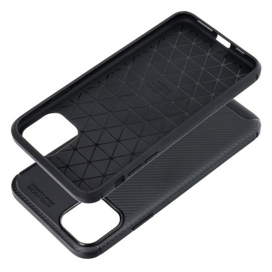 Obal / kryt na Apple iPhone 11 Pro Max černý - CARBON PREMIUM