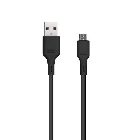 Datový kabel 2A USB A / Micro USB 1m černý - BLUE STAR