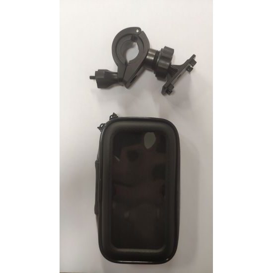 Držák na mobil na kolo kapsička S černá