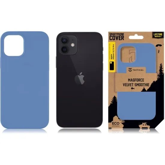 Obal / kryt na Apple iPhone 12/12 Pro Světle modré - Tactical MagForce