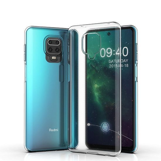 Obal / kryt na Xiaomi Redmi Note 9S/9 Pro - Clear Case 2mm