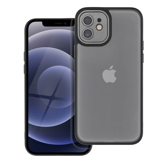 Obal / kryt na Apple iPhone 12 černý - VARIETE