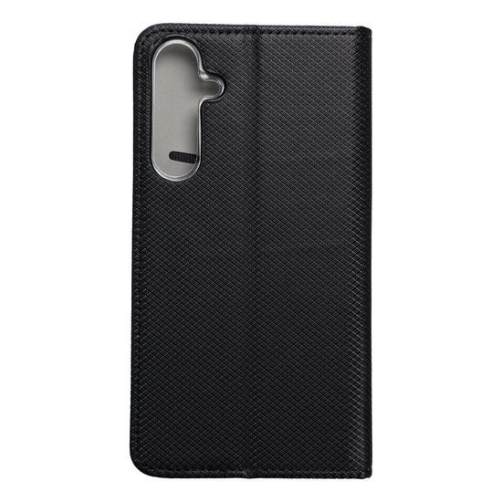 Puzdro / obal na Samsung Galaxy A55 čierne - kniha Smart Case
