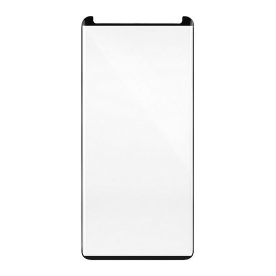 Tvrdené / ochranné sklo Samsung Galaxy S20 Ultra black 4D (malé rozmery pre puzdrá) Full Face 9H X-ONE