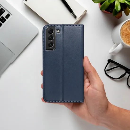 Pouzdro / obal na Xiaomi 15 tmavě modré - knížkové Smart Magneto Book Case