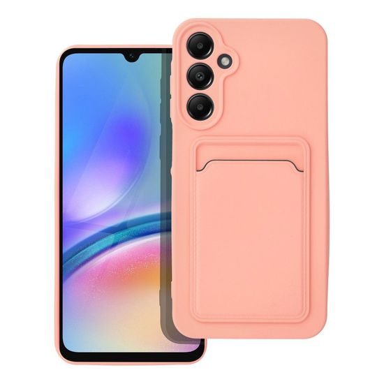 Obal / kryt na Samsung Galaxy A25 5G ružový - CARD Case