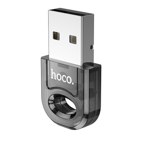 Bluetooth adaptér USB-A tmavě průhledná - HOCO UA28