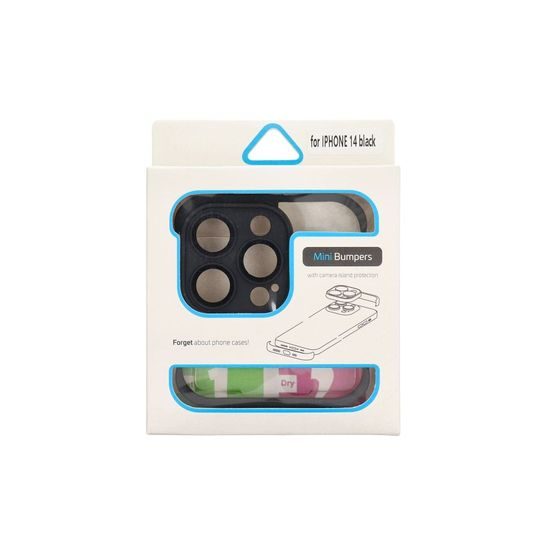 Obal / Kryt na Apple iPhone 14 černý (ochrana fotoaparátů) - MINI BUMPERS