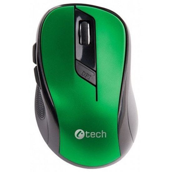 Bezdrôtová myš C-Tech WLM-02 zelená