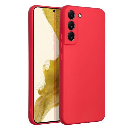 Obal / kryt pre Samsung Galaxy S22 Plus červený - Forcell SOFT