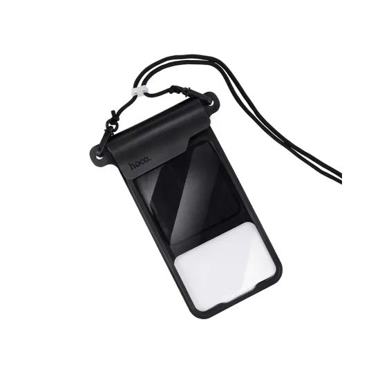 Vodotěsné pouzdro na mobilní telefon černé - HOCO