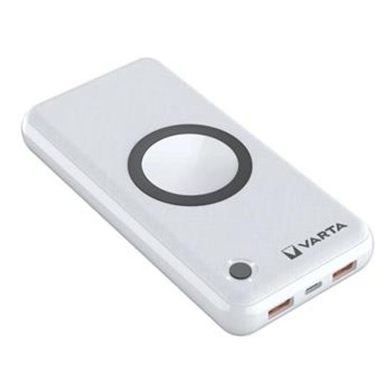 Varta Portable Bezdrátová Powerbanka 20000mAh Silver