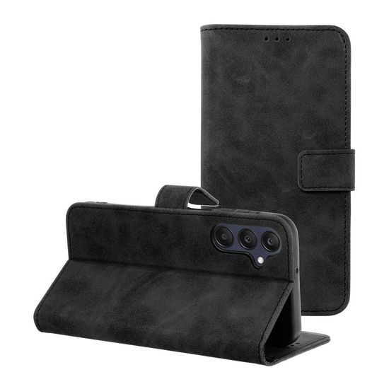 Puzdro / obal na Samsung Galaxy A25 5G čierny - kniha TENDER