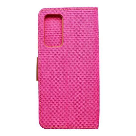 Puzdro / obal pre Xiaomi Mi 10T Pro 5G / Mi 10T 5G ružový - kniha Canvas Book case