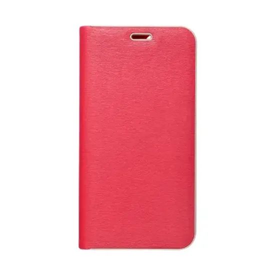 Pouzdro / obal na Samsung Galaxy S25 FE červené - knížkové LUNA Book Gold