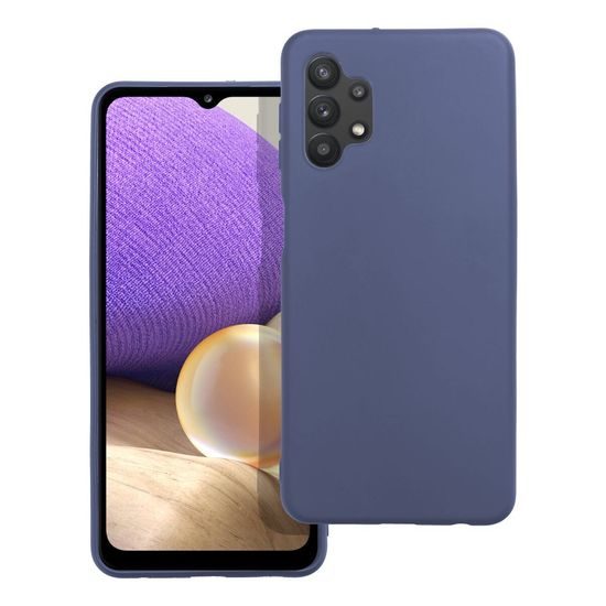 Obal / kryt na Samsung Galaxy A32 5G modrý - MATT Case