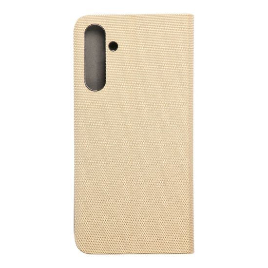 Pouzdro / obal na Samsung Galaxy A25 zlaté - knížkové SENSITIVE Book