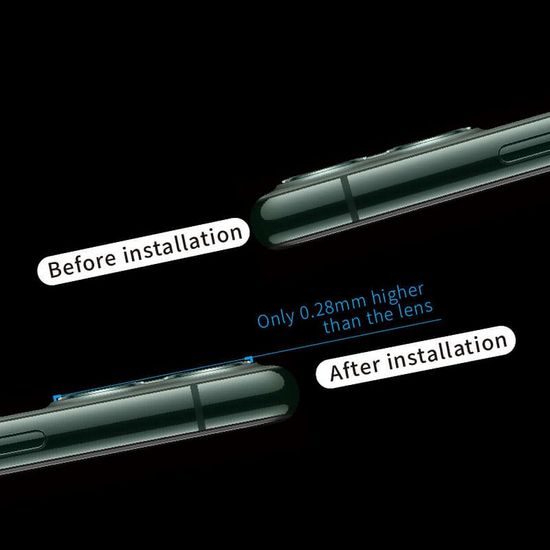 Tvrdené / ochranné sklo na fotoaparát Apple iPhone 14 Pro Max Bestsuit Flexibilný hybrid