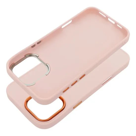 Obal / kryt na Apple iPhone 16 Pro Max ružové - FRAME