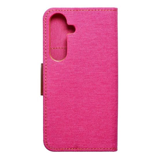 Pouzdro / obal na Samsung Galaxy S24 růžové - knížkové CANVAS