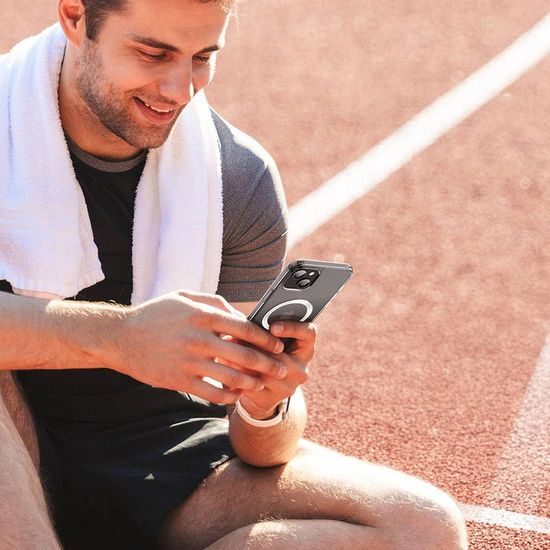 Obal / kryt na Apple iPhone 15 Pro Max s Magsafe transparentní - DUX DUCIS