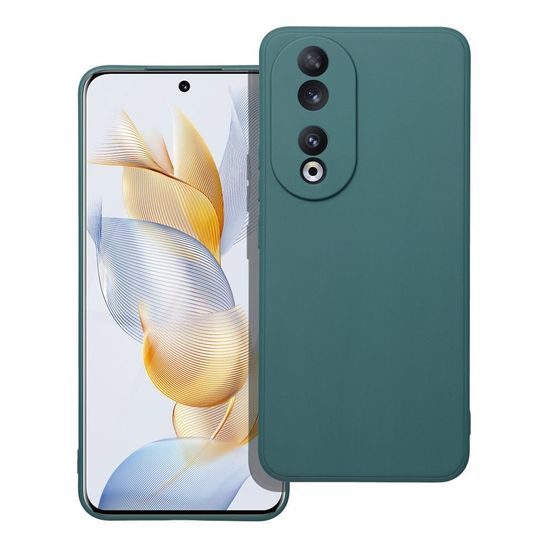 Obal / kryt na Honor 90 5G zelený - MATT